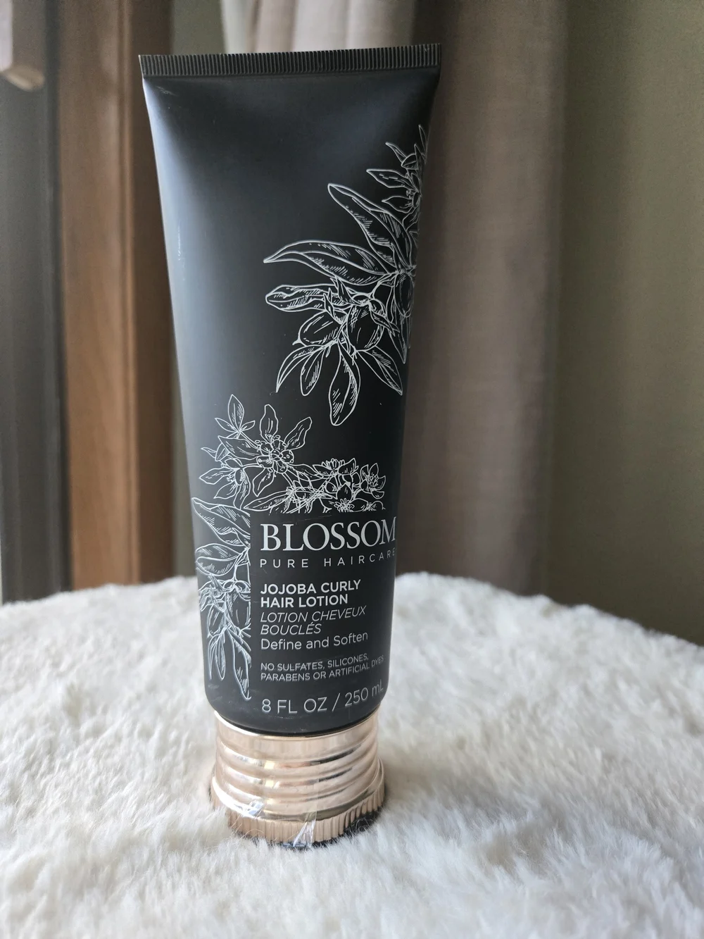 2 Blossom Pure Haircare Jojoba Curly Hair Lotion 8oz each. New